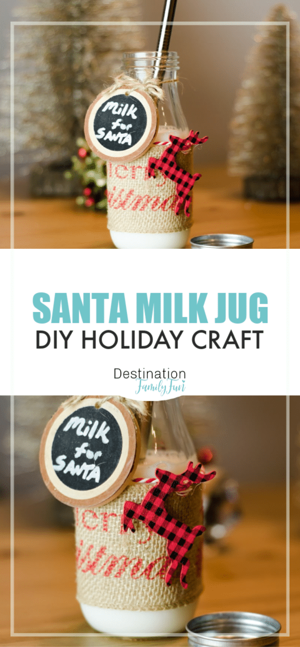 DIY Santa Milk Jug - Brought to You by Mom - Family, Food, and Beyond