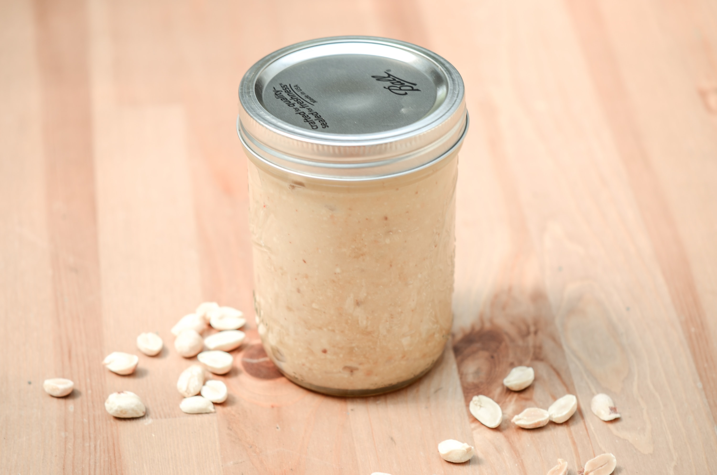 Homemade Peanut Butter - Peanut Butter Recipe