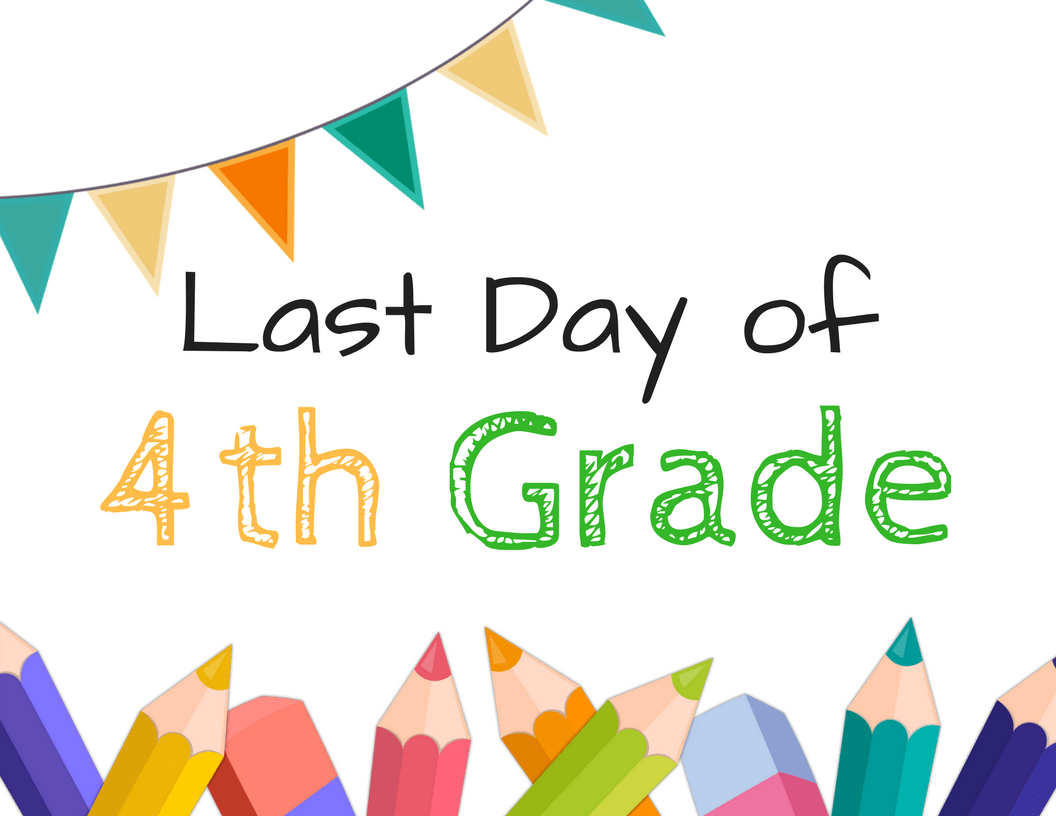 These Last Day of School Sign Printables are perfect for those memories of the last day of school for those in grade school. Easy to print and use.