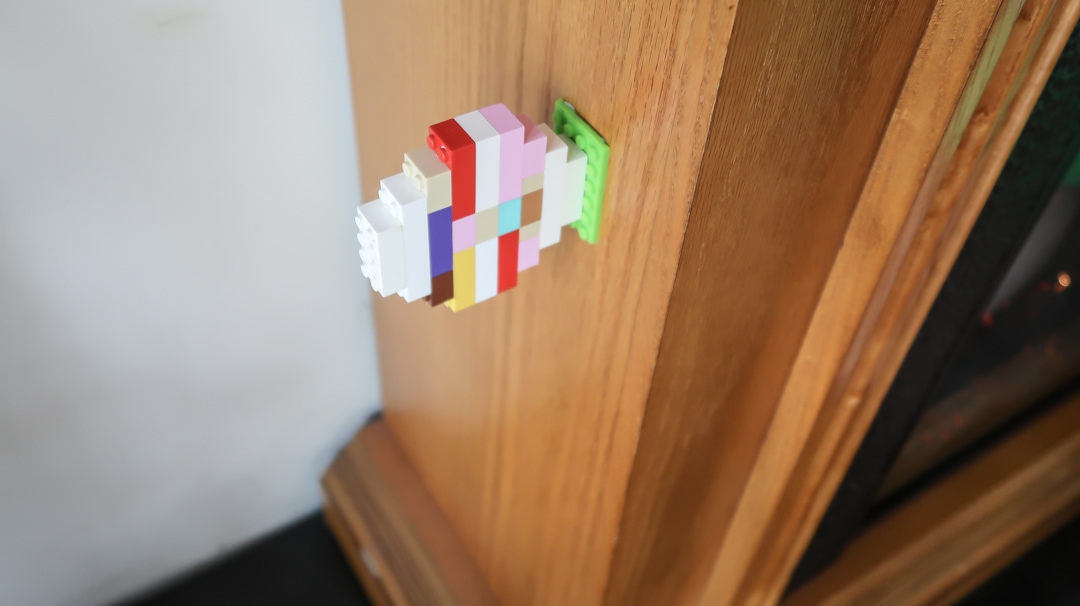Indoor Easter Hunt with Toy Bricks. Rainy Day Easter Egg Hunt Idea. #easter Toy Bricks Easter Egg