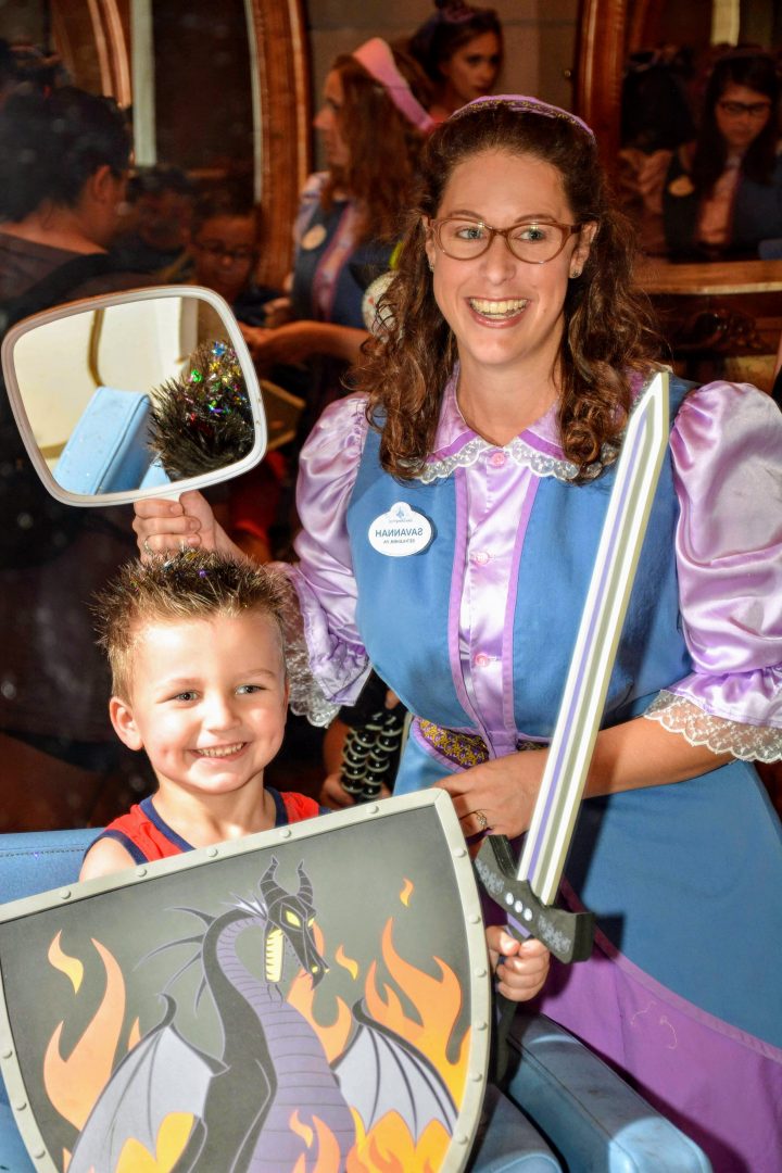 Bibbidi Bobbidi Boutique is one of the most precious moments you can have at Walt Disney World but what can you expect and is it worth it? Bibbidi Bobbidi Boutique The Knight Package