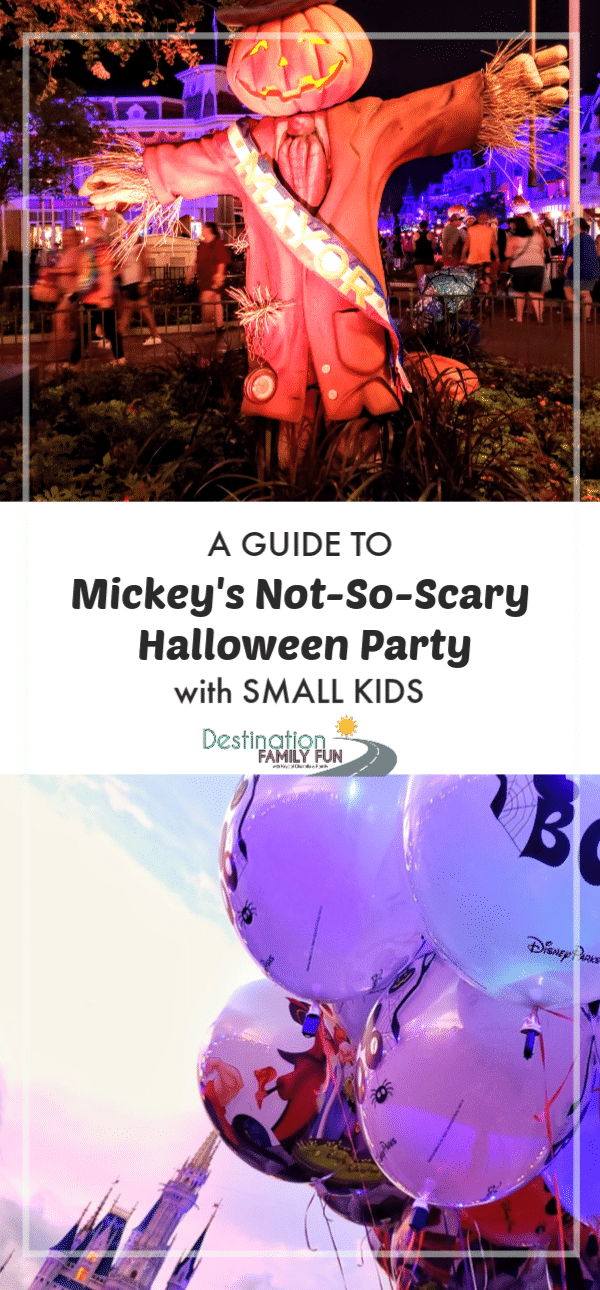 (ad) Mickey's Not-So-Scary Halloween Party with small kids. Is it too spooky? Does it run too late? This Guide to Mickey's Not-So-Scary Halloween Party with small kids will help. After experiencing Mickey's Not-So-Scary Halloween Party with small children, I wanted to give my thoughts on some of the ways we were able to better enjoy this event as a family.#notsoscary #mickeysnotsoscaryhalloweenparty #mnsshp #disney #waltdisneyworld #halloween #trickortreat #travelwithkids