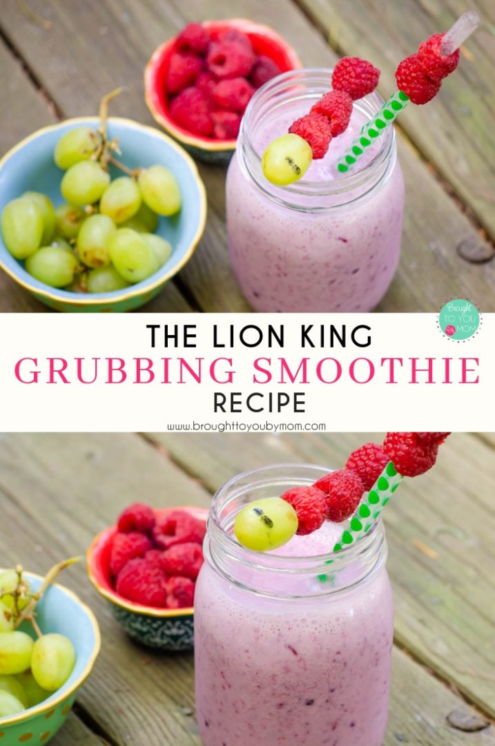 Kids Smoothie for The Lion King