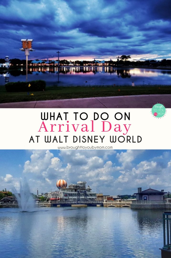 What to Do on Arrival Day at Walt Disney World