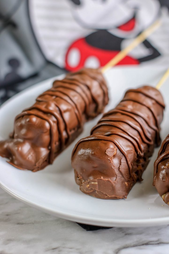 Chocolate Caramel Marshmallow Pops Inspired by Goofy's Candy Company